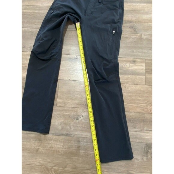 Club Ride Bike Pants Mens S Black Cargo Zipper Pocket Tempest Soft Shell - Picture 6 of 9